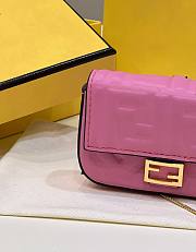 Fendi Nano Pink Baguette Charm - 5