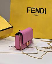 Fendi Nano Pink Baguette Charm - 4