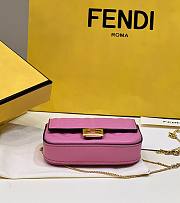 Fendi Nano Pink Baguette Charm - 2