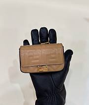 Fendi Nano Beige Baguette Charm - 5