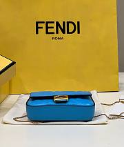 Fendi Nano Blue Baguette Charm - 3