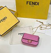 Fendi Nano Pink Baguette Charm - 1