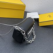 Fendi x Tiffany Nano Black Baguette Charm - 2