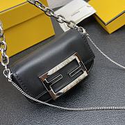 Fendi x Tiffany Nano Black Baguette Charm - 5