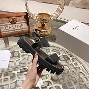 Celine Clea Triomphe Black Sandal - 3