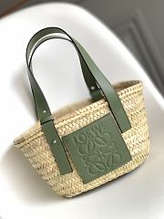 Loewe Medium Woven Anagram Basket Bag - 1