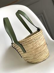 Loewe Medium Woven Anagram Basket Bag - 4