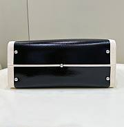 Fendi sunshine black leather large bag - 5