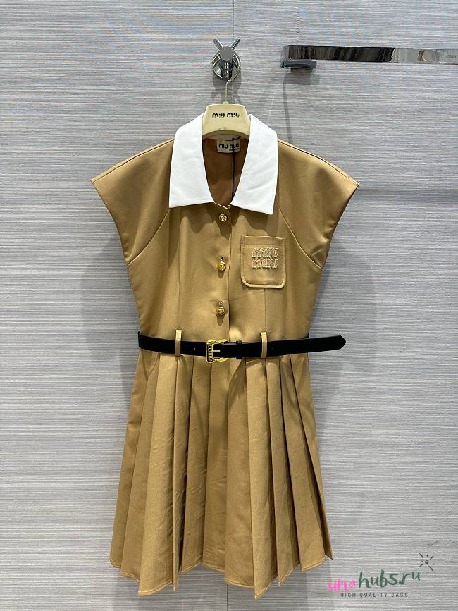 Miumiu beige dress  - 1