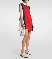 Gucci Red G Polo Dress - 2