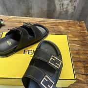 Fendi black sandal slippers - 4