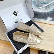 Chanel Espadrilles gold - 5