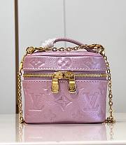 Louis Vuitton Micro Vanity Pink Leather Bag - 1