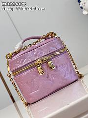 Louis Vuitton Micro Vanity Pink Leather Bag - 2