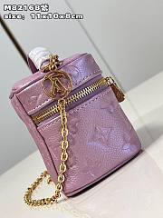 Louis Vuitton Micro Vanity Pink Leather Bag - 5