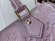 Louis Vuitton Nano Speedy Pink Bag - 4