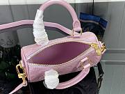 Louis Vuitton Nano Speedy Pink Bag - 5