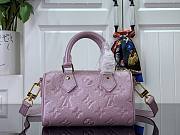 Louis Vuitton Nano Speedy Pink Bag - 6