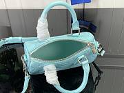 Louis Vuitton Nano Speedy Blue Pearl Bag - 3