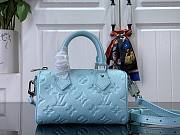 Louis Vuitton Nano Speedy Blue Pearl Bag - 2