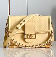 Louis Vuitton MM Dauphine Yellow M22597 Bag - 1