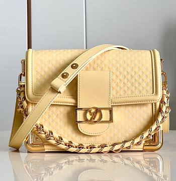 Louis Vuitton MM Dauphine Yellow M22597 Bag