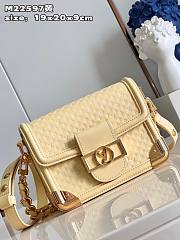 Louis Vuitton Dauphine Yellow M22597 Bag - 2