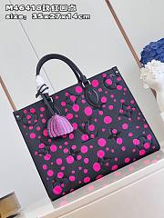  Louis Vuitton LV x YK Onthego Pink Bag - 3