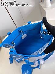 Louis Vuitton x YK Onthego Blue PM Bag - 6