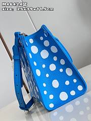 Louis Vuitton x YK Onthego Blue PM Bag - 4