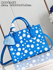 Louis Vuitton x YK Onthego Blue PM Bag - 5