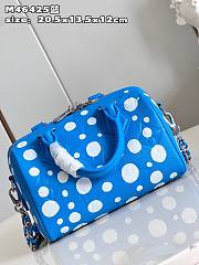 Louis Vuitton x YK Speedy Bandoulière 20 Blue Bag  - 2