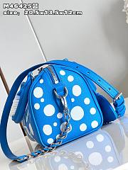 Louis Vuitton x YK Speedy Bandoulière 20 Blue Bag  - 5