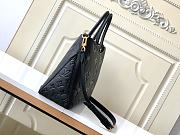 Louis Vuitton Trianon Black Leather MM Bag - 3