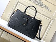 Louis Vuitton Trianon Black Leather MM Bag - 6