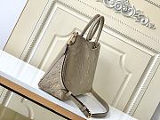 Louis Vuitton Trianon Beige Leather MM Bag - 4