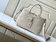 Louis Vuitton Trianon Cream PM Leather Bag  - 4