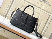 Louis Vuitton Trianon Black Leather PM Bag - 5