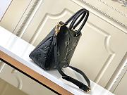 Louis Vuitton Trianon Black Leather PM Bag - 4