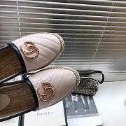 Gucci white flats - 6