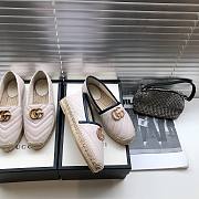 Gucci white flats - 5