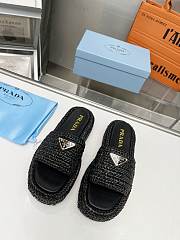 Prada women black sandals  - 6