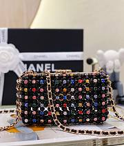 Chanel evening black glass pearl bag  - 3