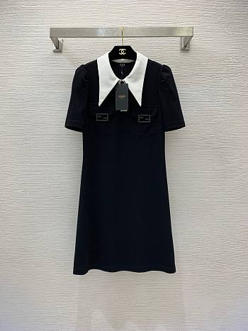 Fendi black dress 