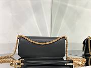 Valentino Garavani Locò black leather crossbody bag - 6