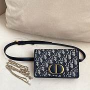 Dior monogram wallet chain belt 2way - 1