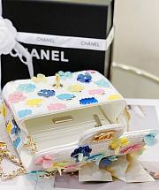 Chanel Mini CF Sequin Flower Sequin Bag - 5