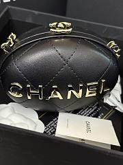 Chanel Clutch Black Lambskin Gold Hardware Bag - 5