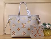 Louis Vuitton Neverfull New Orange Monogram M46514 Bag - 3