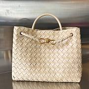 Bottega Veneta Andiamo beige medium bag - 1